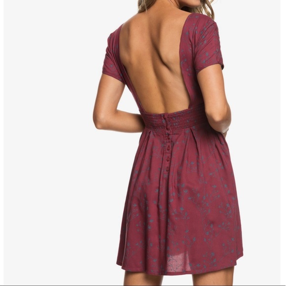 🎉HP⭐️ Roxy Wayag Oxblood Dress - Picture 6 of 7